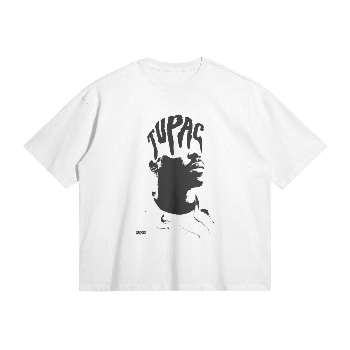 Tupac White T-Shirt