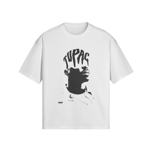 Tupac White T-Shirt